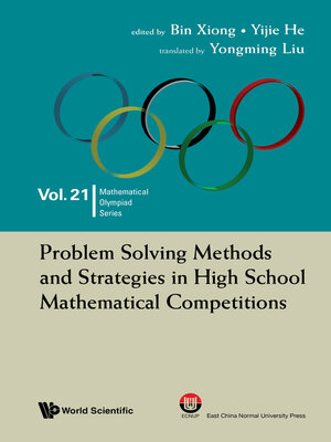 cover image of Problem Solving Methods and Strategies In High School Mathematical Competitions